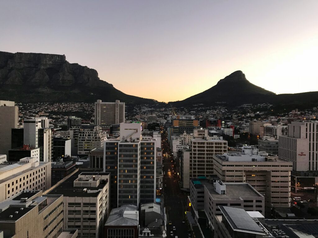 Stunning landscape view of Cape Town, home to our digital marketing agency that blends creativity with local insight for impactful brand strategies.